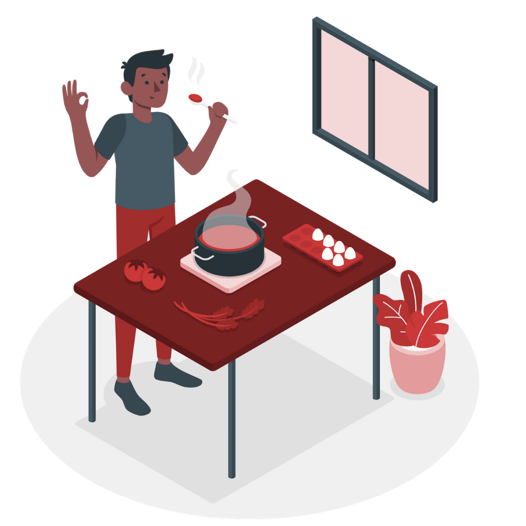 Man cooking Man cooking